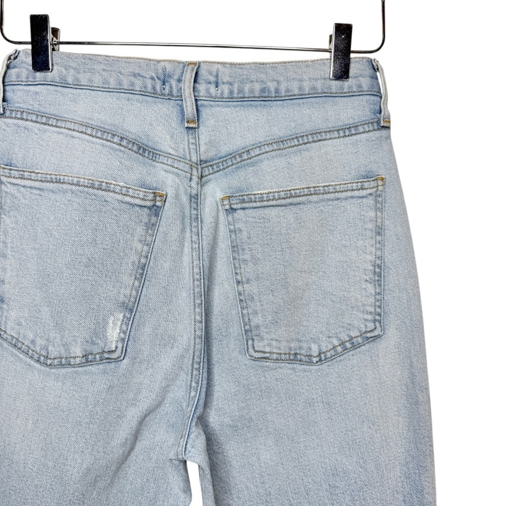 AGOLDE Stovepipe High Rise Straight Leg Light Wash Jeans Size 26 - Picture 11 of 13